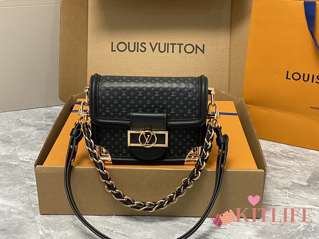Kitlife Louis Vuitton Mini Dauphine bag Black - 15 x 20 x 9 cm - 1