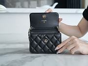 Kitlife Chanel Mini Flap bag Black SS 2023 - 13 x 10 x 5 cm - 2