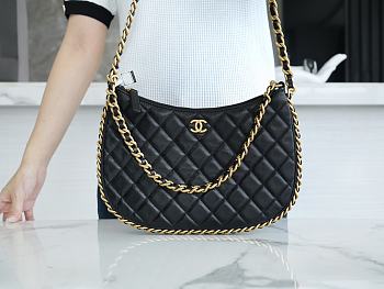 Kitlife Chanel 23B hobo Black - 18 x 29 x 2 cm