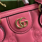 Kitlife Gucci Matelassé Tote Pink - 23 x  22 x 10 cm - 2