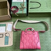 Kitlife Gucci Matelassé Tote Pink - 23 x  22 x 10 cm - 5