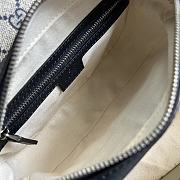 Kitlife Gucci Ophidia Mini GG Strips Shoulder Bag Ebony - 23 x 17 x 7 cm - 3