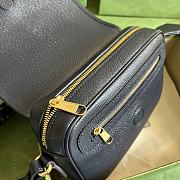 Kitlife Gucci Ophidia Mini GG Strips Shoulder Bag Ebony Black -  23 x 17 x 7 cm - 5