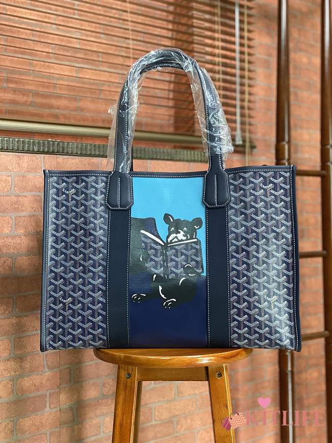 Kitlife Goyard Villette Bag Blue - 46 x 30  x 17 cm - 1