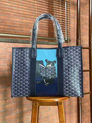 Kitlife Goyard Villette Bag Blue - 46 x 30  x 17 cm