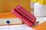 Kitlife Louis Vuitton Wallet Pink - 8.5 x 11.5  x 2.5 cm - 2