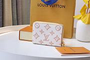 Kitlife Louis Vuitton Wallet Beige  - 8.5 x 11.5 x 2.5 cm - 1