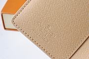 Kitlife Louis Vuitton Wallet Beige  - 8.5 x 11.5 x 2.5 cm - 2