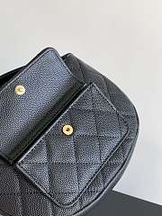 kitlife Chanel Vanity Black Caviar - 16 x 16 x 5.5 cm - 4