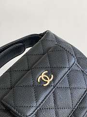 kitlife Chanel Vanity Black Caviar - 16 x 16 x 5.5 cm - 5