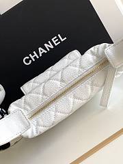 kitlife Chanel Vanity white Caviar - 16 x 16 x 5.5 cm - 6