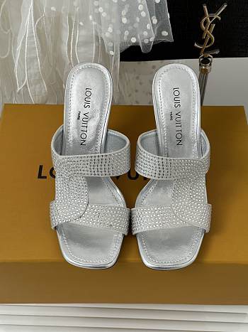 kitlife Louis Vuitton Sparkle Mule Heels 002