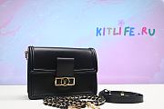 Forubags Louis Vuitton Dauphine MM Epi Leather Black - M55964  – 20 x 15 x 9 cm - 1