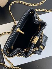 Kiltife Chanel 23A Duma Backpack Black - 17 x 16.5 x 12 cm - 3