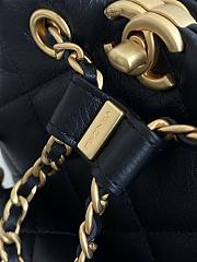 Kiltife Chanel 23A Duma Backpack Black - 17 x 16.5 x 12 cm - 2