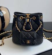 Kiltife Chanel 23A Duma Backpack Black - 17 x 16.5 x 12 cm - 1
