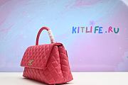 Kitlife Chanel Coco Handle caviar Pink -  29 x 18 x 12 cm - 2