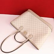 Kitlife GUCCI Ophidia Gg Supreme Tote Bag Cream - 38.5 x 28.5 x 15 cm - 5