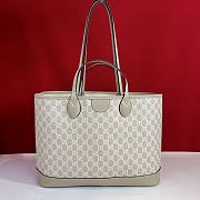 Kitlife GUCCI Ophidia Gg Supreme Tote Bag Cream - 38.5 x 28.5 x 15 cm - 2