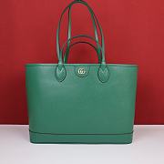 Kitlife GUCCI Ophidia Gg Supreme Tote Bag Green- 38.5 x 28.5 x 15 cm - 1