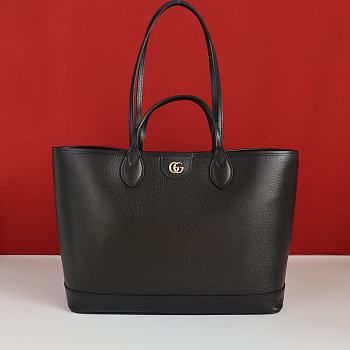 Kitlife GUCCI Ophidia Gg Supreme Tote Bag Black - 38.5 x 28.5 x 15 cm