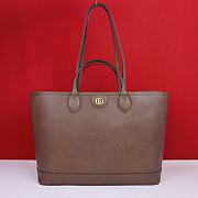 Kitlife GUCCI Ophidia Gg Supreme Tote Bag Brown - 38.5 x 28.5 x 15 cm - 1