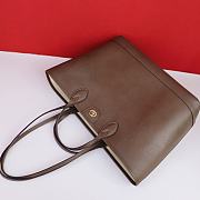 Kitlife GUCCI Ophidia Gg Supreme Tote Bag Brown - 38.5 x 28.5 x 15 cm - 5