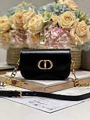 Kitlife 30 Montaigne Avenue Black Dior Oblique Jacquard - 18 x 4.5 x 10 cm - 1