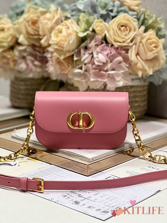 Kitlife 30 Montaigne Avenue Pink Dior Oblique Jacquard - 18 x 4.5 x 10 cm - 1