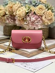 Kitlife 30 Montaigne Avenue Pink Dior Oblique Jacquard - 18 x 4.5 x 10 cm - 1