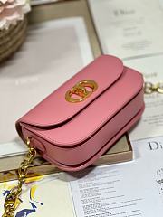 Kitlife 30 Montaigne Avenue Pink Dior Oblique Jacquard - 18 x 4.5 x 10 cm - 4