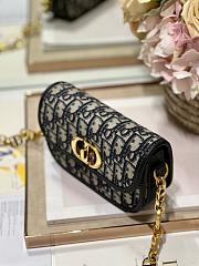 Kitlife 30 Montaigne Avenue Blue Dior Oblique Jacquard - 18 x 4.5 x 10 cm - 5