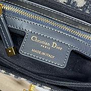 Kitlife 30 Montaigne Avenue Blue Dior Oblique Jacquard - 18 x 4.5 x 10 cm - 4
