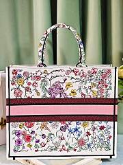 Kitlife DIOR BOOK TOTE flower SS 2023 - 42 X 36 X 18 cm - 4