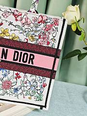 Kitlife DIOR BOOK TOTE flower SS 2023 -36 X 27 X 16 cm - 5