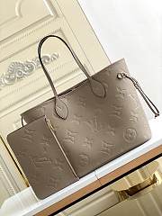Forubags Louis Vuitton Neverfull Monogram Tourterelle - M45686 – 32x29x17 cm - 1