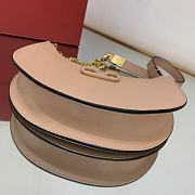 VALENTINO Mini VLogo Hobo Shoulder Bag Beige - 20x12x4 cm - 2