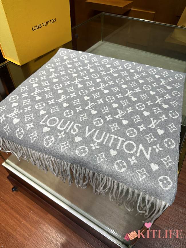 Kitlife Louis Vuitton Monogram Split Cit Scart - 001 - 45x195 cm - 1
