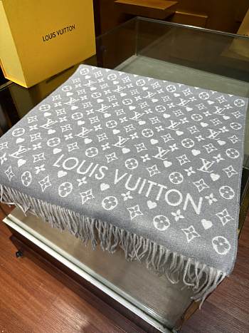 Kitlife Louis Vuitton Monogram Split Cit Scart - 001 - 45x195 cm