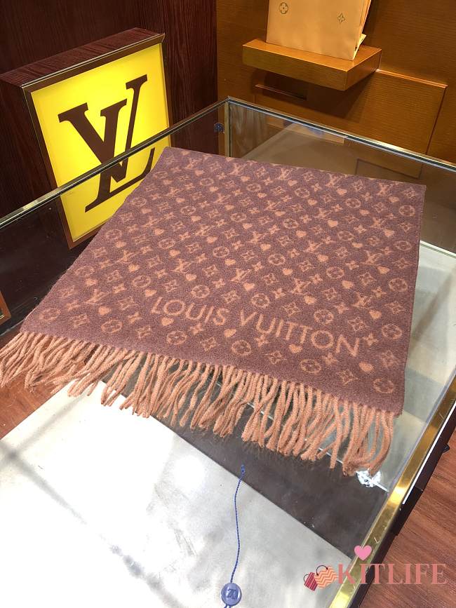 Kitlife Louis Vuitton Monogram Split Cit Scart - 002 - 45x195 cm - 1