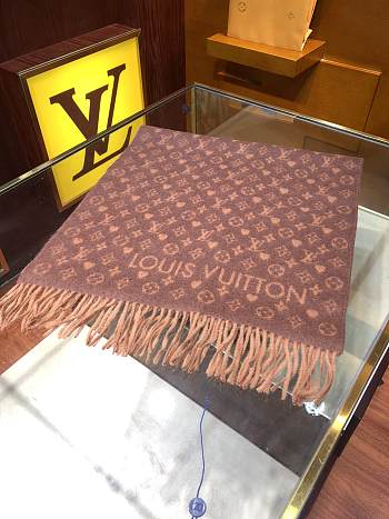 Kitlife Louis Vuitton Monogram Split Cit Scart - 002 - 45x195 cm