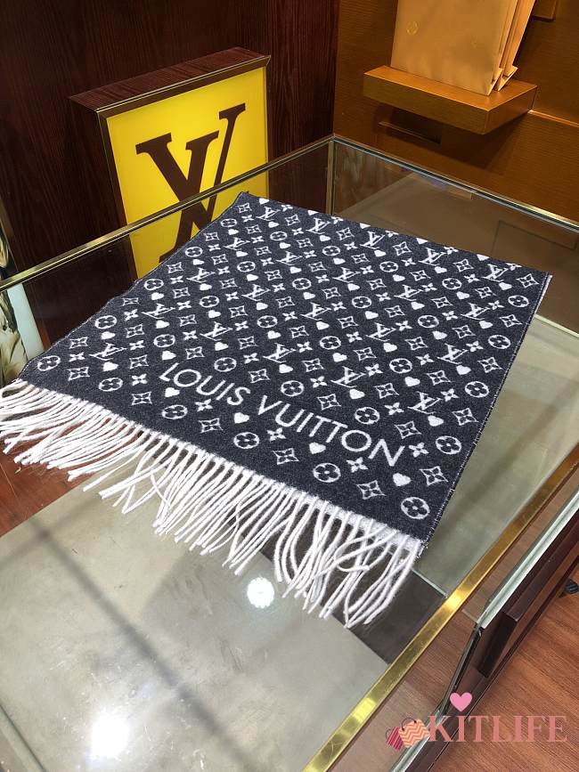 Kitlife Louis Vuitton Monogram Split Cit Scart - 003 - 45x195 cm - 1