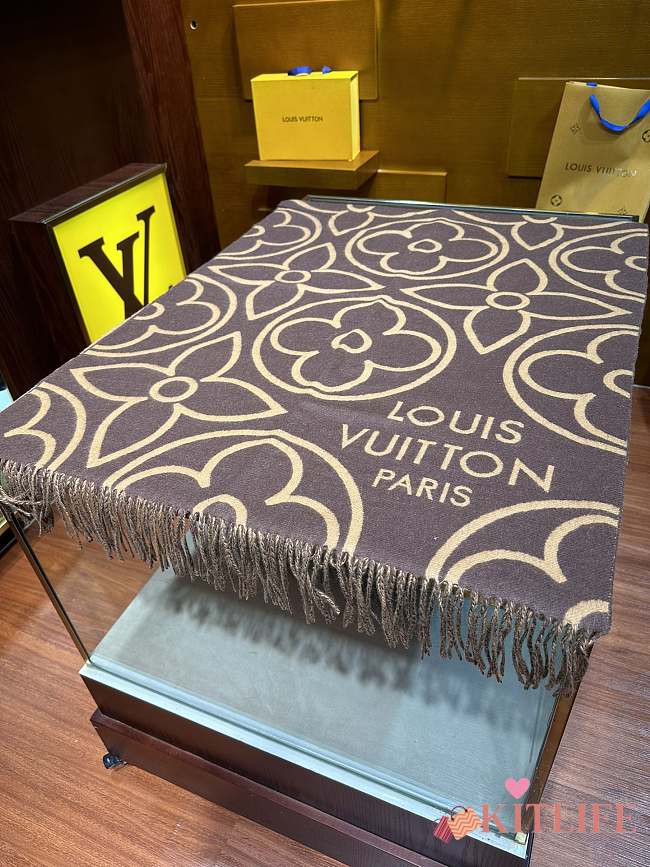 Kitlife Louis Vuitton Monogram Split Cit Scart - 004 - 45x195 cm - 1