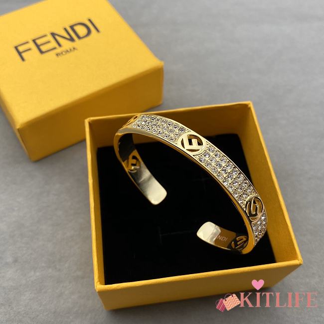 Kitlife Fendi Bracelet Gold 000 - 1