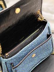 SAINT LAURENT Niki Baby Crinkled Leather-trimmed Tweed Shoulder Bag - 28 x 20.5 x 8.5 cm - 6