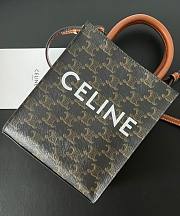 Kitlife Celine Small Vertical Cabas Black - 17 x 21 x 4 cm - 6