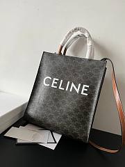 Kitlife Celine Vertical Cabas Black - 28.5 x 33 x 8 cm  - 2