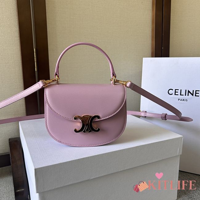 Kitlife Celine Lisa Mini Besace Violet - 15.5X11.5X5 cm - 1