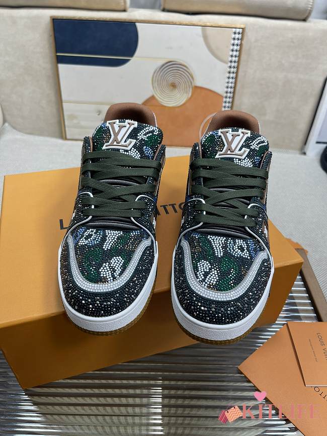 Louis Vuitton Monogram Blended Fabrics Sneakers - 001 - 1