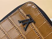 Kitlife Louis Vuitton Pocket Organiser Zippy brown - 7.5 x 11.1 x 1 cm - 4
